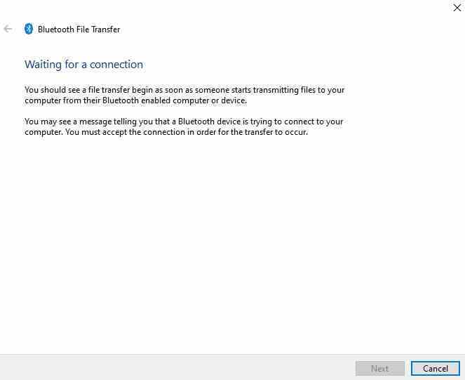 Windows 10 Bluetooth Dosya Paylaşımı