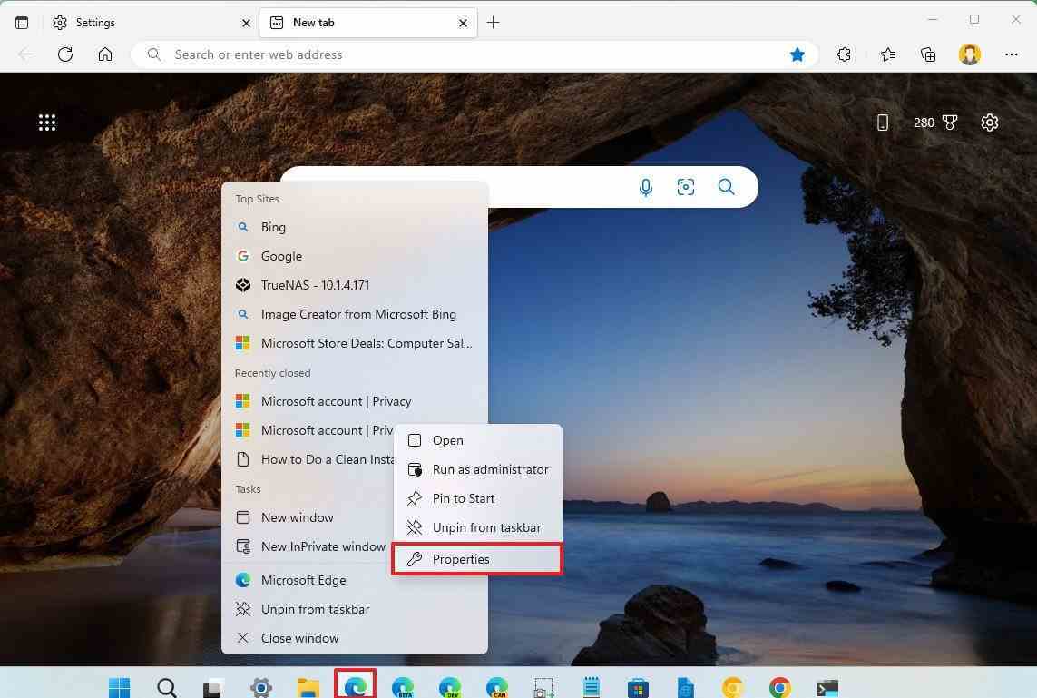 Microsoft Edge uygulama özellikleri