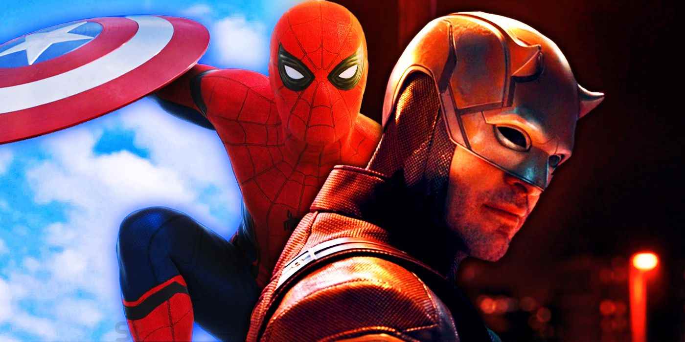 MCU Civil War'da Daredevil ve Spider-Man