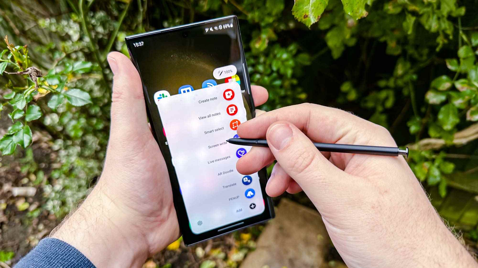 Samsung Galaxy S23 Ultra S Pen ayarları