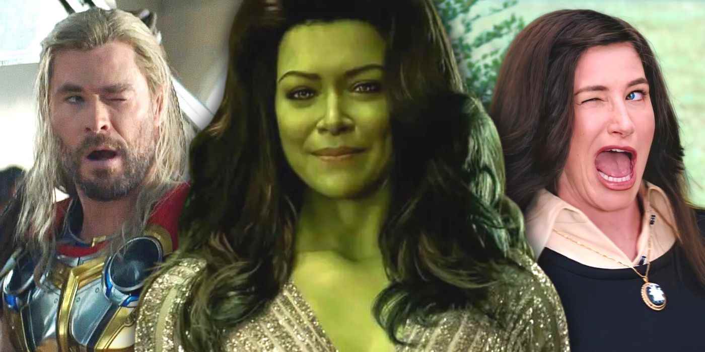 MCU'dan Thor, She Hulk ve Agatha.