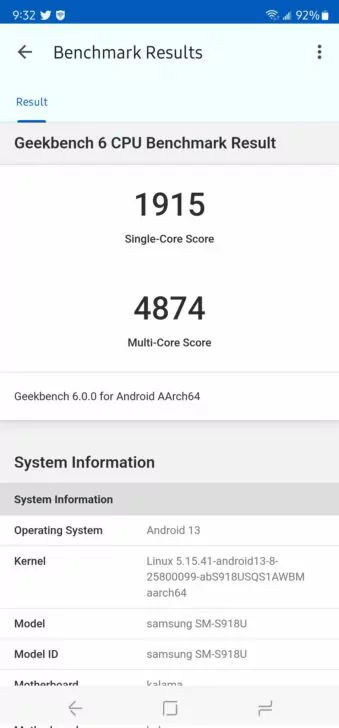 Galaxy Tab S9 Ultra vs.  galaksi s23 ultra