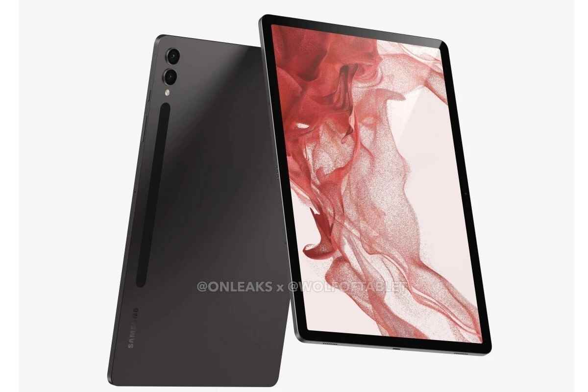 Tab S9+, bu sızan fabrika CAD tabanlı görsellerde Tab S8+'a son derece benziyor.  - Samsung Galaxy Tab S9+ ve Tab S9 Ultra hakkında daha değerli bilgiler piyasaya çıkmadan önce ortaya çıkıyor