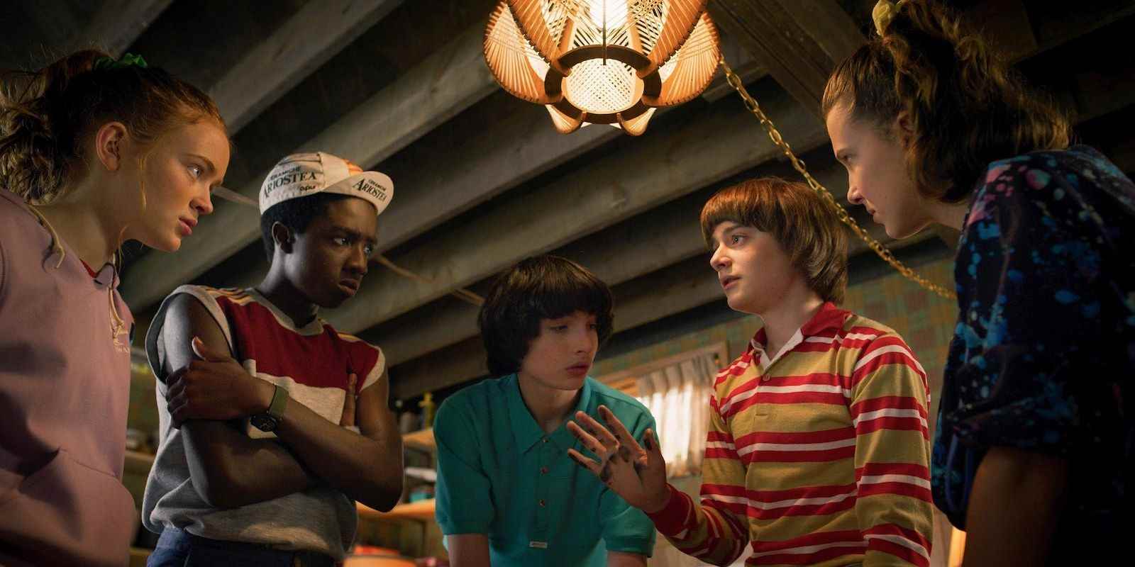 Stranger Things çocukları konuşuyor.