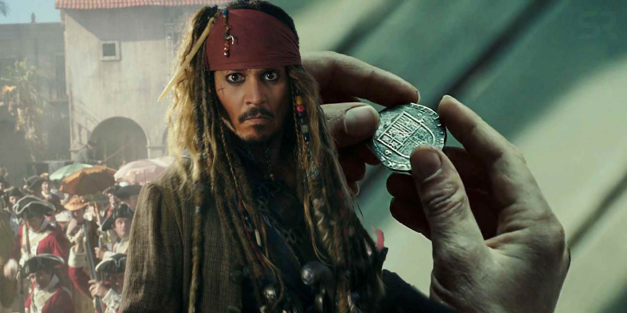 Jack Sparrow Karayip korsanları sekiz adet