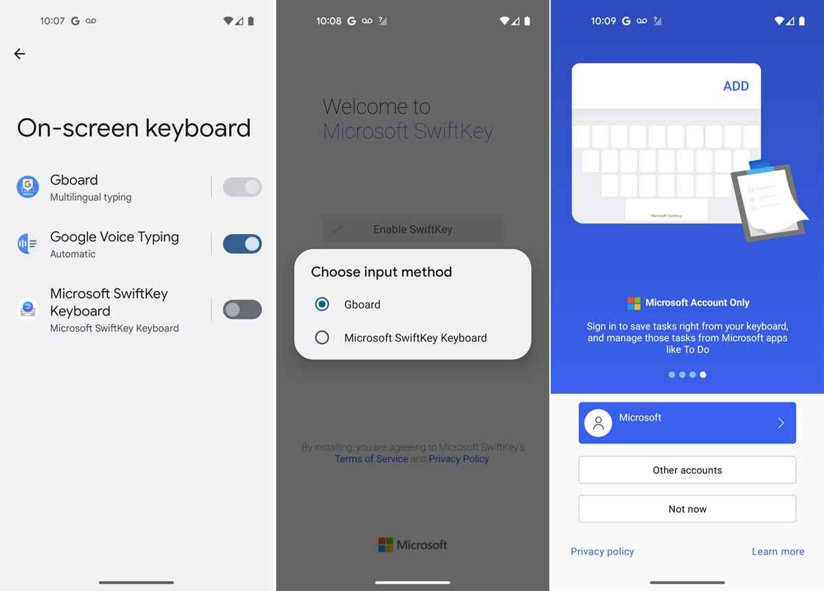 Microsoft SwiftKey klavye Android kurulumu