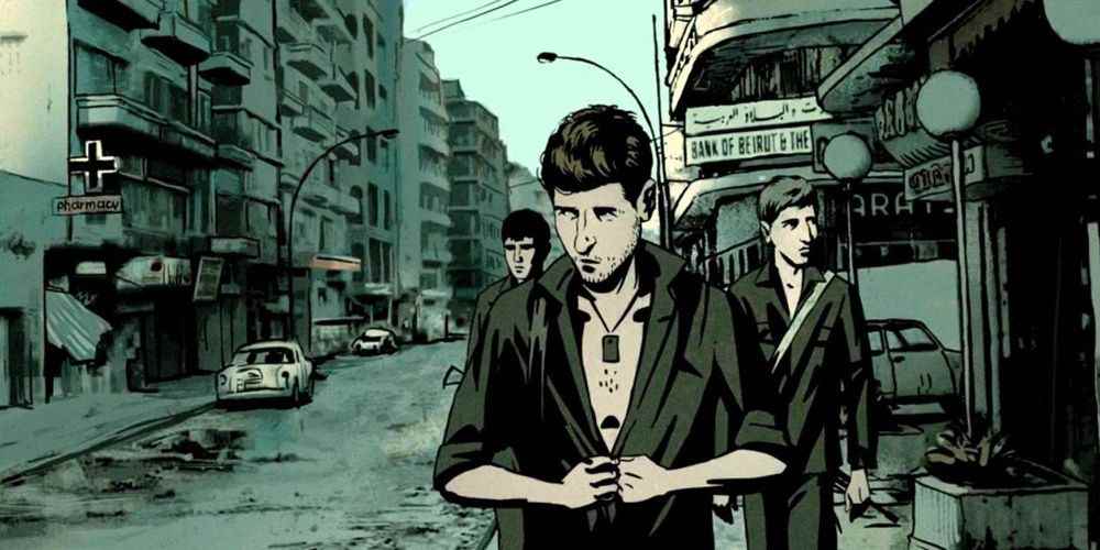 Waltz With Bashir'den sokaktaki görüntü.