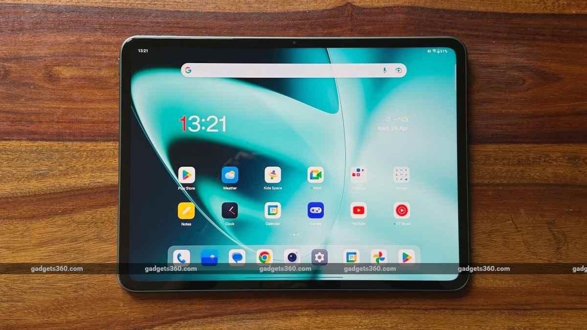 OnePlus Pad ön ekranı ndtv OnePlusPad OnePlus