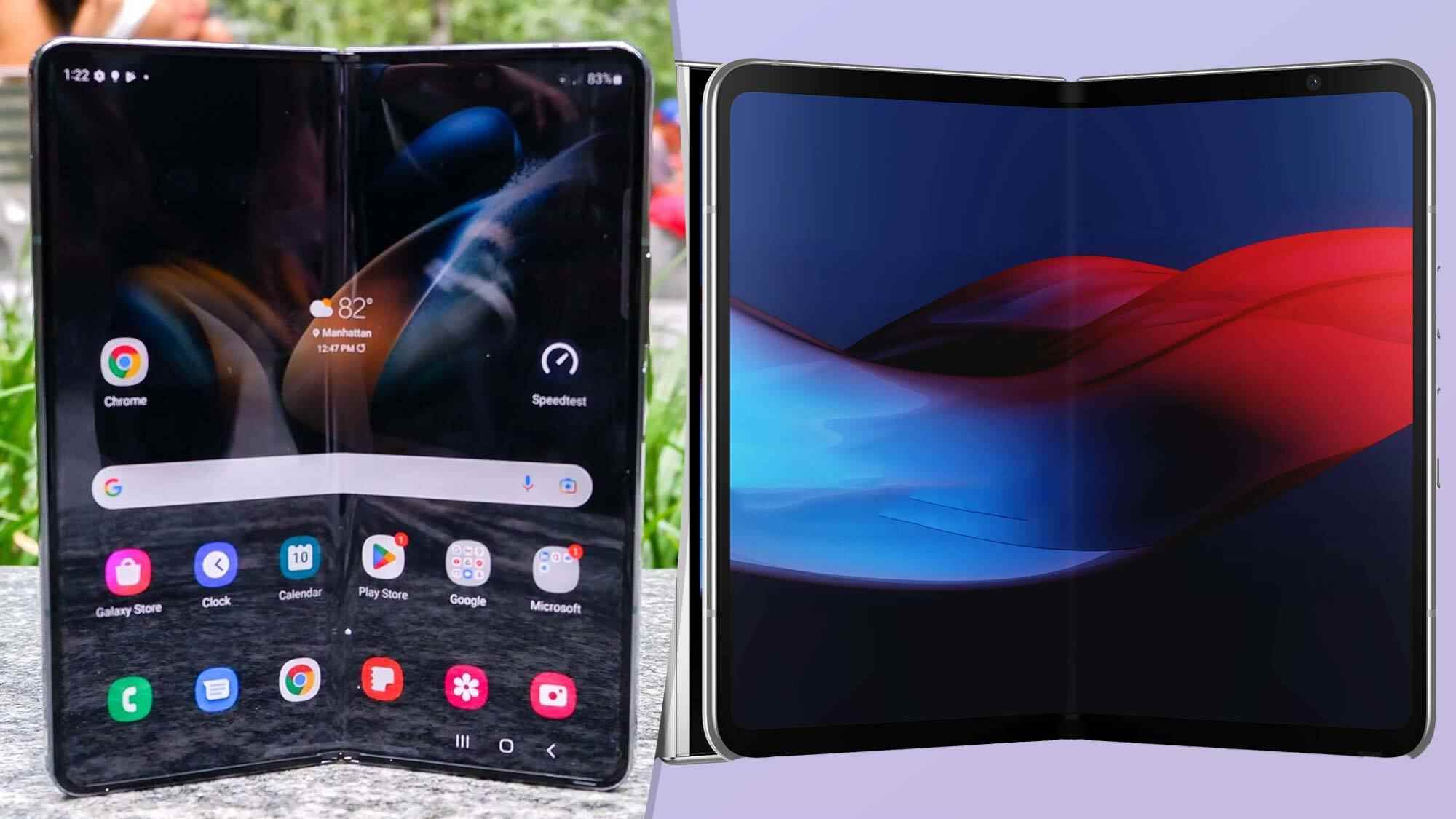 Galaxy Z Fold 4 ve Googel Pixel Fold