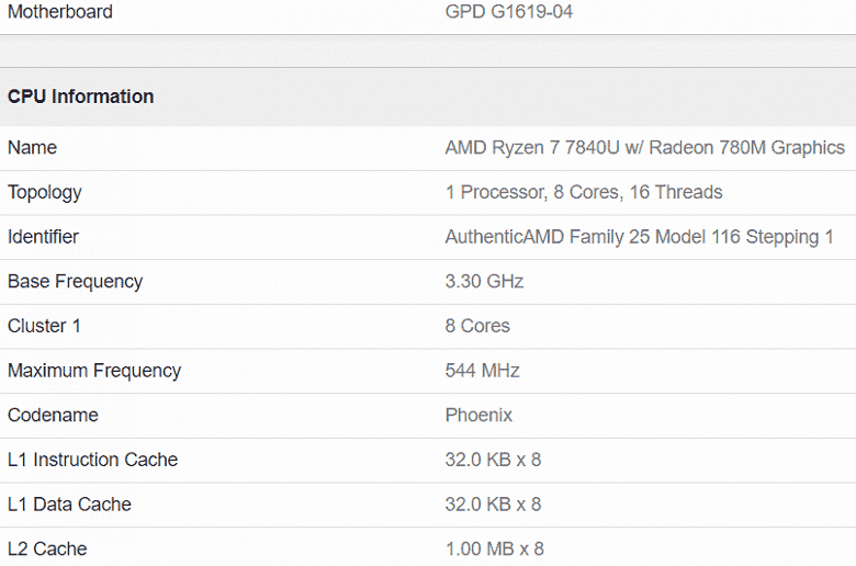 Steam Deck'ten çok daha güçlü ve modern.  Ryzen 7 7840U ile yeni nesil GPD Win Max taşınabilir set üstü kutusu Web'de boy gösterdi