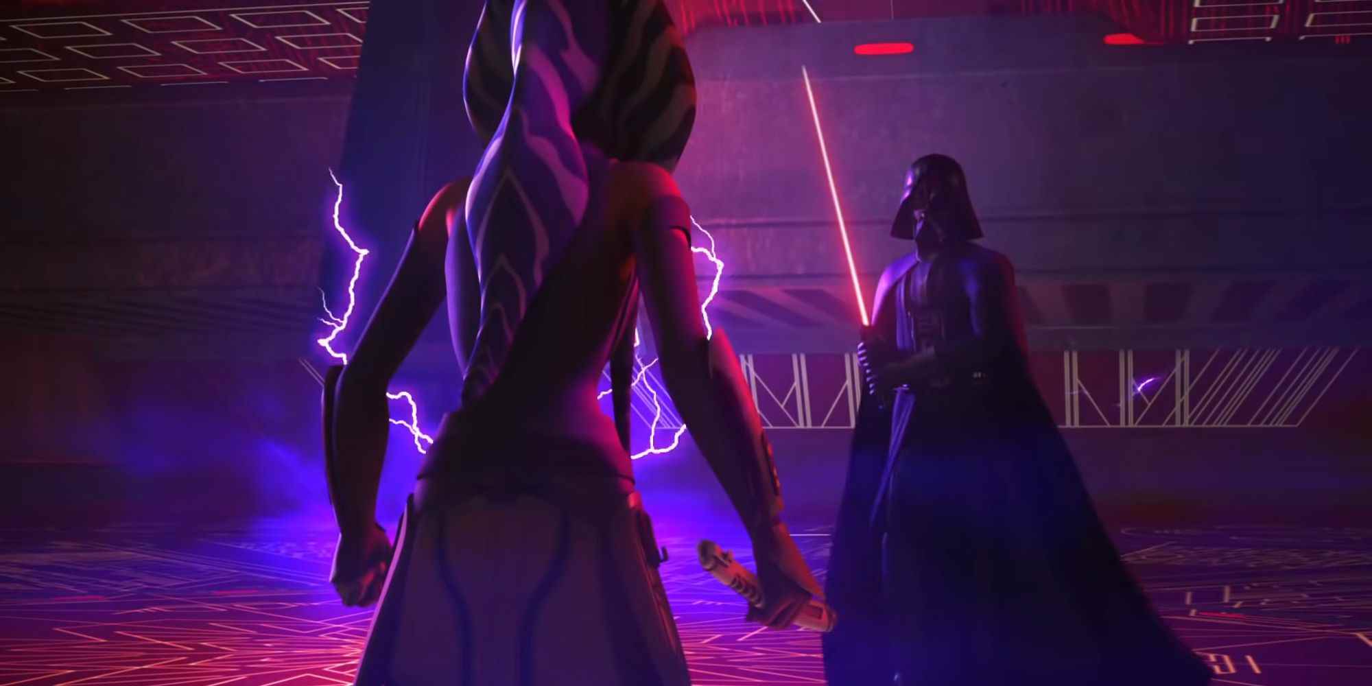 Ahsoka Tano, Star Wars Rebels'da Darth Vader ile yüzleşiyor