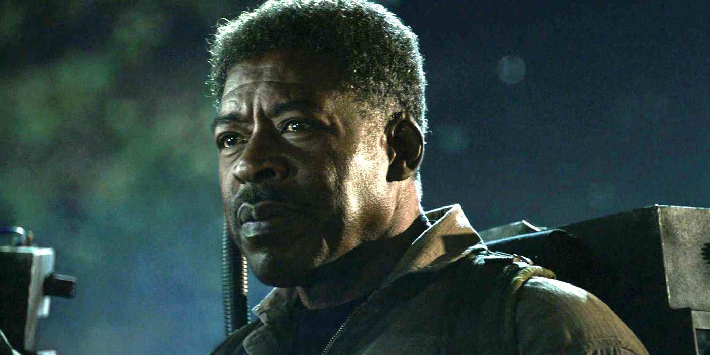 Ghostbusters Afterlife'ta Winston Zeddemore rolünde Ernie Hudson.