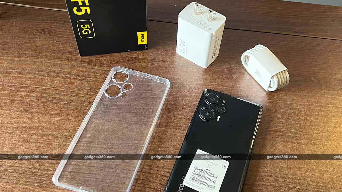 poco f5 5g ilk bakış paketi gadgets360 w