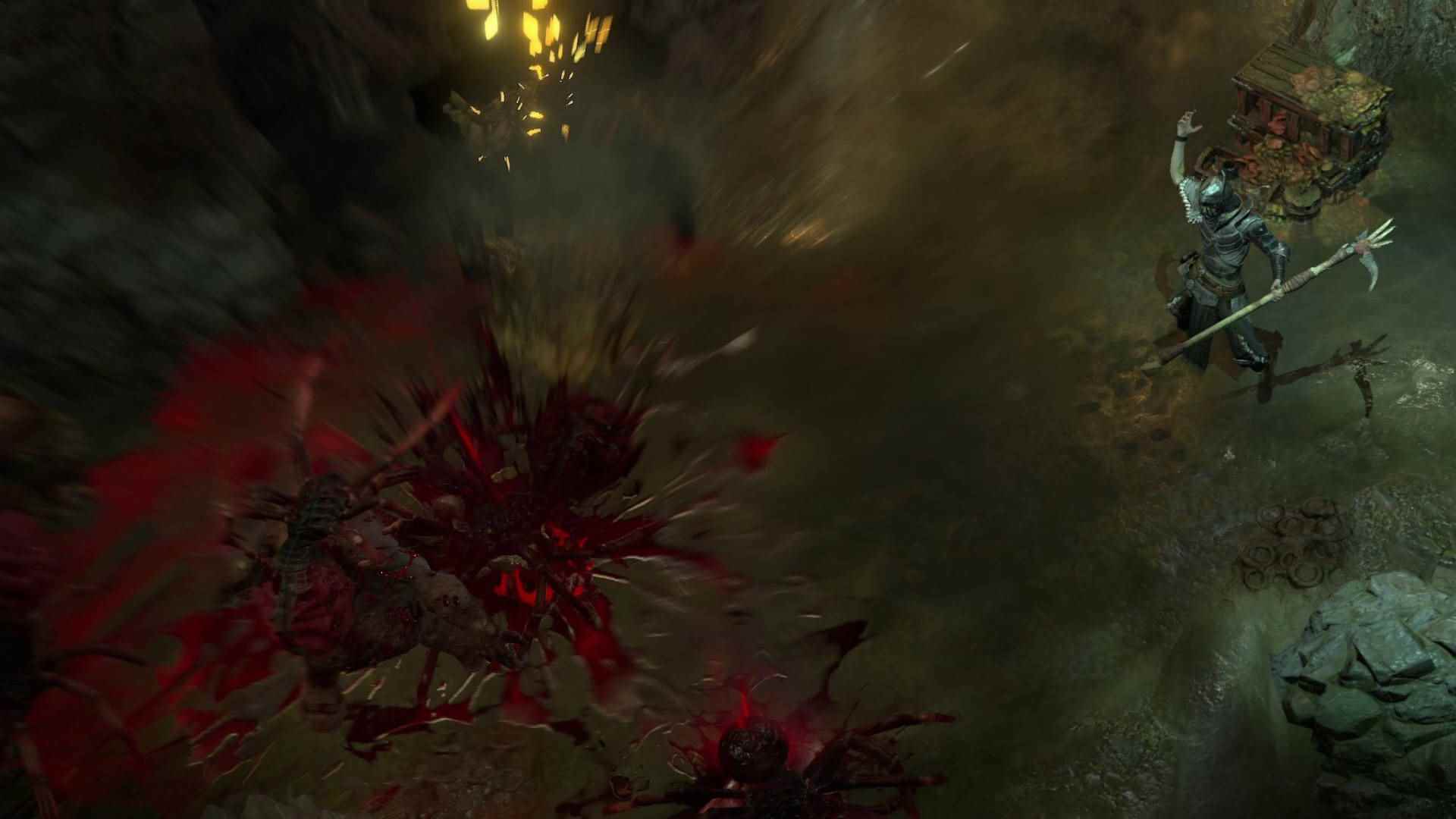 En iyi Diablo 4 Necromancer yapısı - Necromancer az önce bir cesedin kan ve bağırsak yağmurunda patlamasına neden oldu.