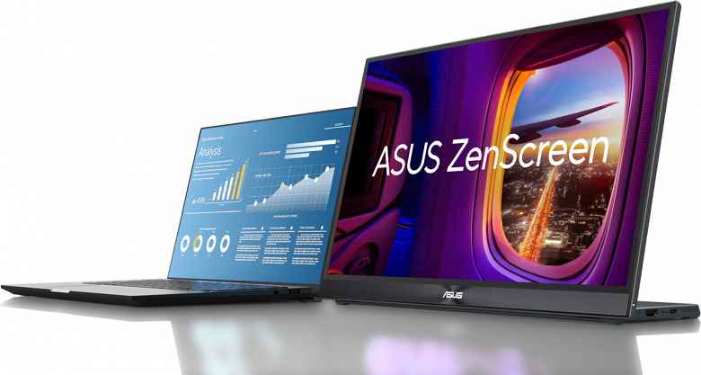 16:10 en boy oranı, 120Hz ve üç bağlantı noktası ile 16 inç.  Asus ZenScreen MB16QHG taşınabilir monitör tanıtıldı