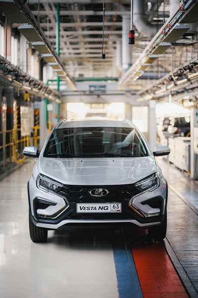 Lada Vesta NG, rekor düzeyde metal aldı.  Vücut galvanizlendi ve Rus gerçeklerine uyarlandı