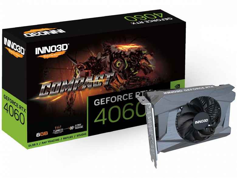 GeForce RTX 40 grafik kartları artık ITX form faktöründe.  Birkaç şirket, RTX 4060 ve RTX 4060 Ti'nin kompakt sürümlerini piyasaya sürdü