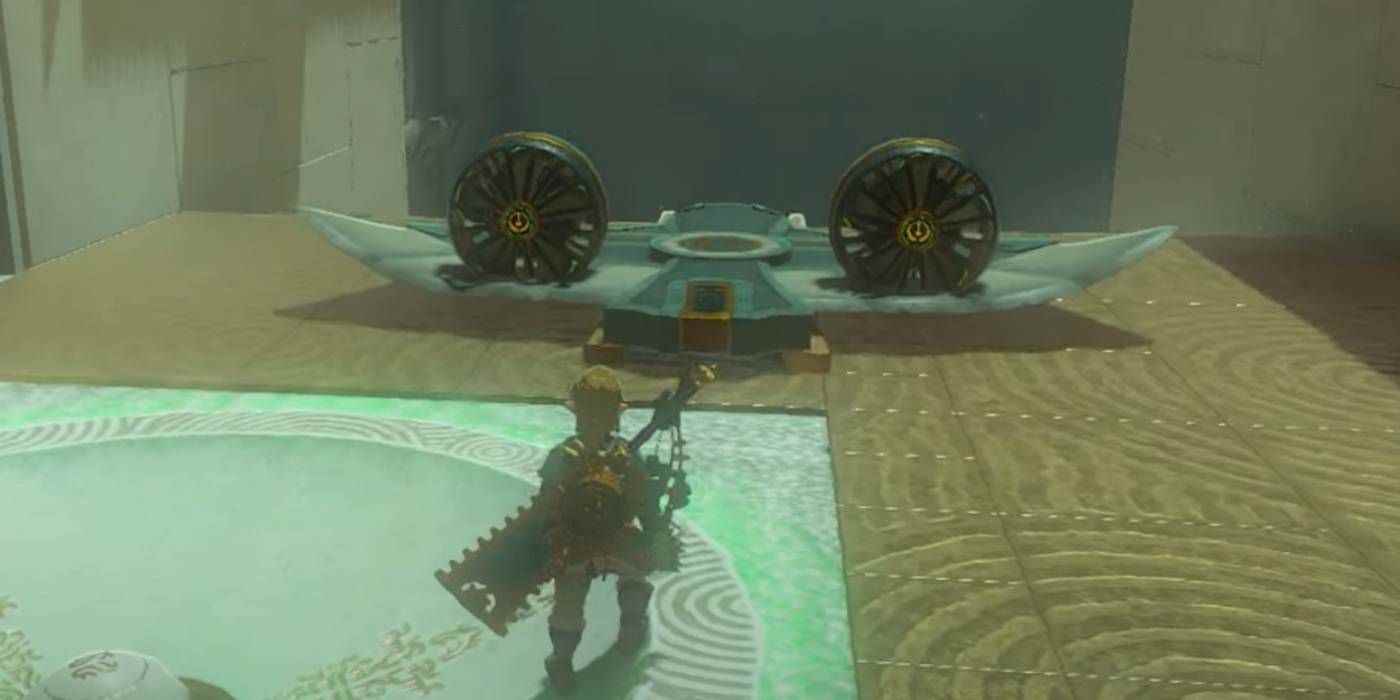 Zelda: Krallığın Gözyaşları Orochium Mabedi Planör Orb'u Başlangıca Geri Taşımak İçin Kullanılır