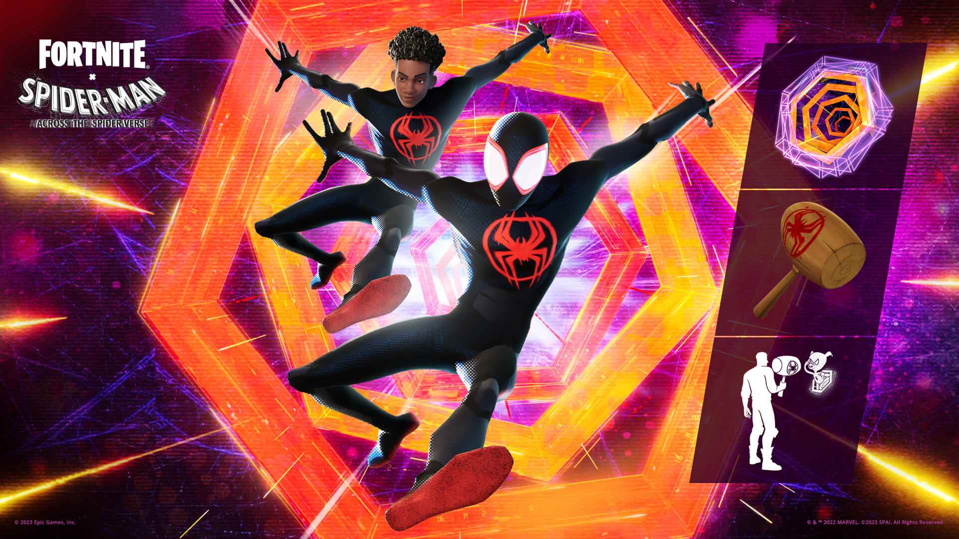 Fortnite Örümcek Adam (Miles Morales) Kıyafeti