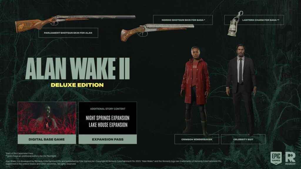 Alan Wake 2 Deluxe Sürüm