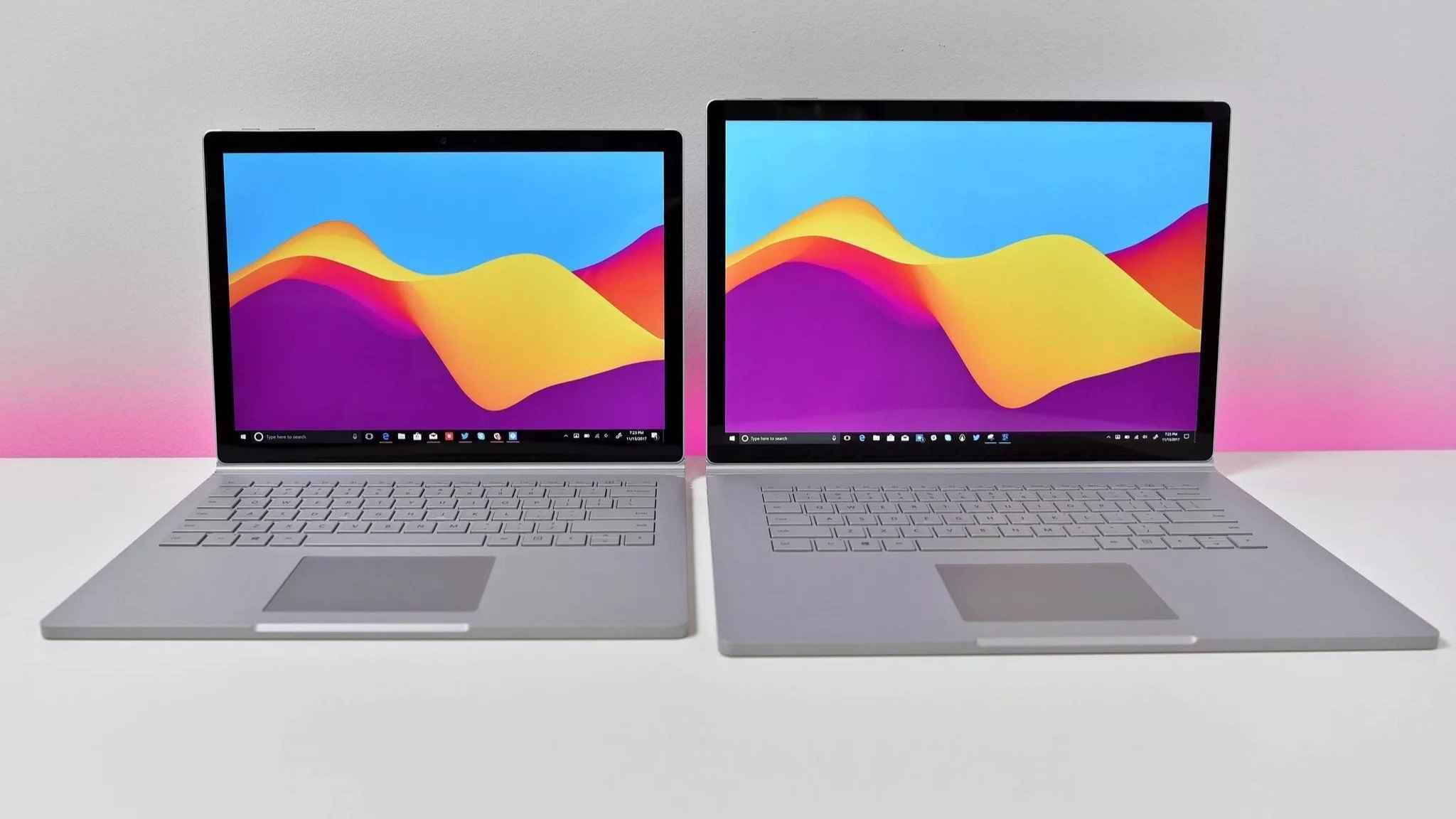 Microsoft Surface Book 2 boyutları