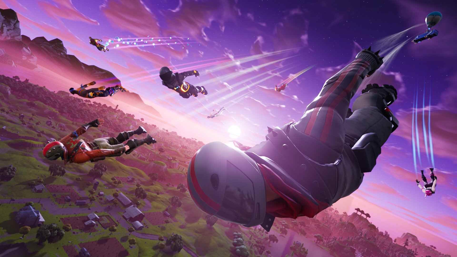 Fortnite Gökyüzü Dalışı