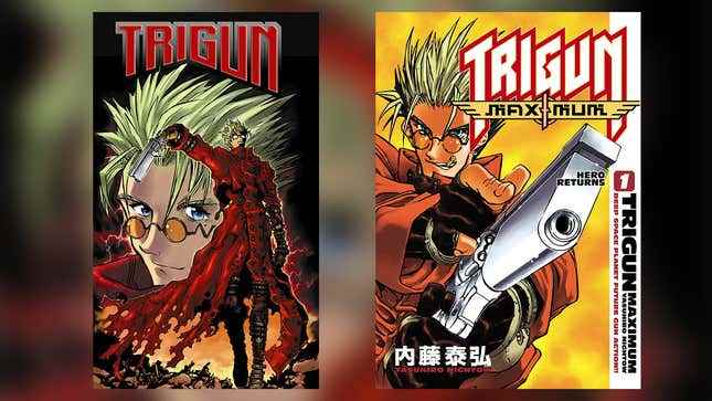 Trigun ve Trigun Maximum Yepyeni Omnibus Kitaplarına Sahip Olacak başlıklı makale için resim