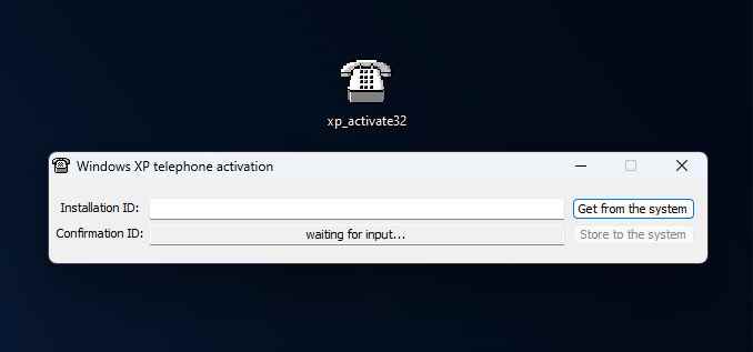 Windows XP etkinleştirme aracı