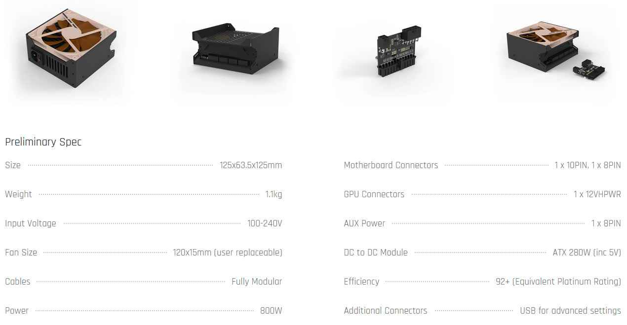 Streacom ZS800 Hibrit SFX