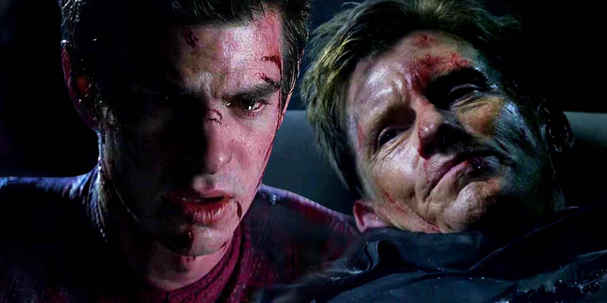 The Amazing Spider-Man'de Andrew Garfield'ın Peter Parker'ı ve Kaptan Stacy'nin Ölümü
