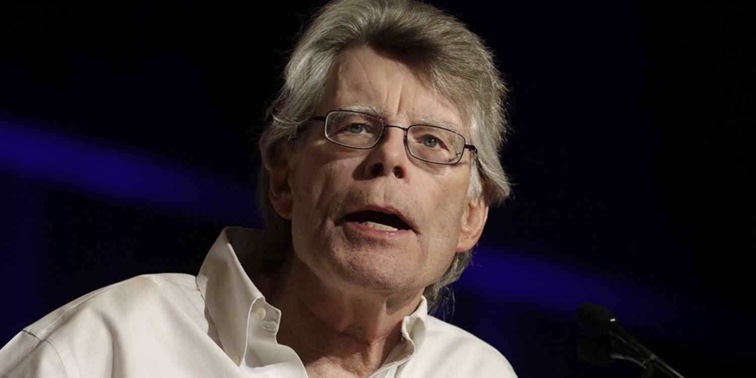 Stephen King bir konuşma nişanında