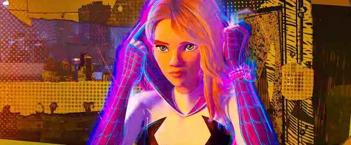 Gwen Stacy "Örümcek Adam: Örümcek Ayetinde" filminde.