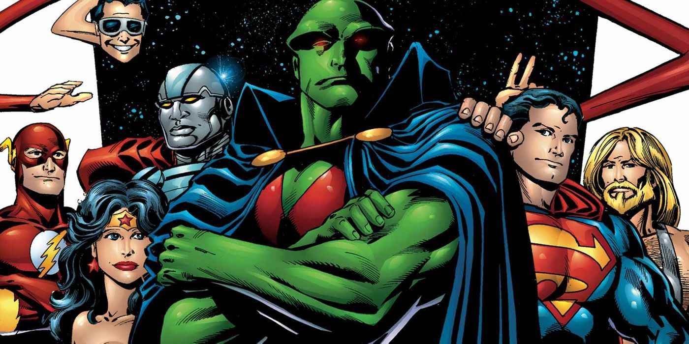 Martian Manhunter ve Justice League DC Comics