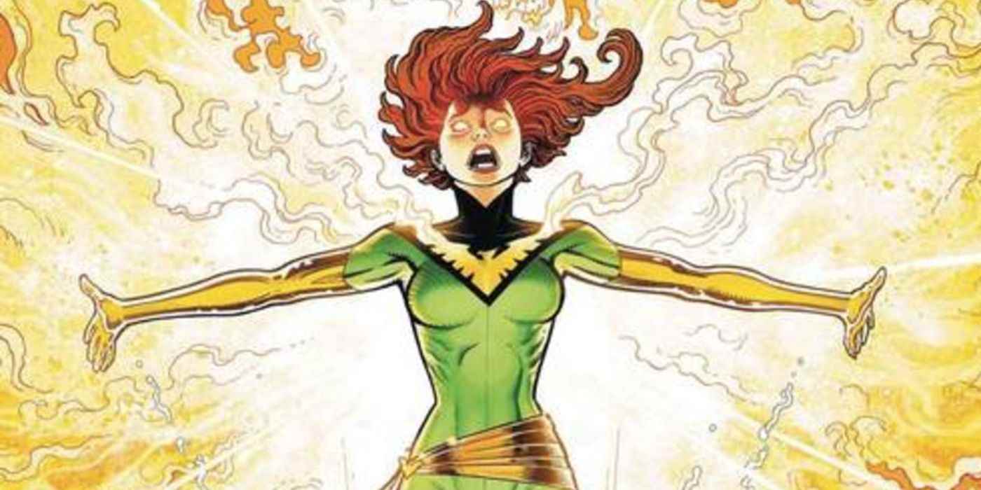 Jean Gray X-Men'de Phoenix güçlerini kullanıyor