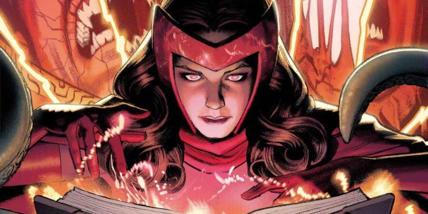 Darkhold çizgi romanından Scarlet Witch