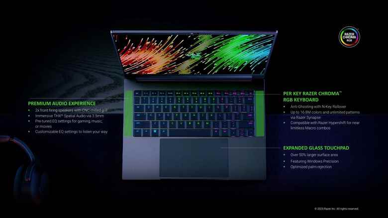 Razer Blade 14 2023 tanıtıldı. Oldukça ince 14 inçlik bir dizüstü bilgisayarda güçlü AMD Ryzen 9 7940HS 8 çekirdekli işlemci, GeForce RTX 4070 Dizüstü Bilgisayar ve 240Hz QHD ekran