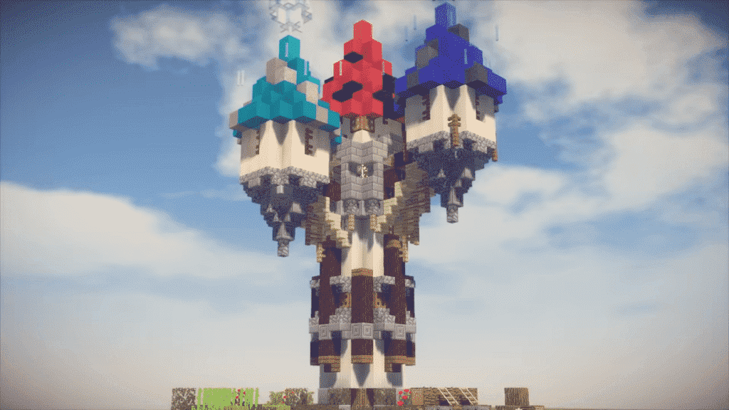 Minecraft kulesi tasarım fikirleri