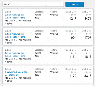 Intel'in 6 yılda kaydettiği ilerleme açık: 6 watt'lık 4 çekirdekli Intel N100 işlemci, 65 watt'lık Core i5-7400 ile aynı seviyede performans gösteriyor