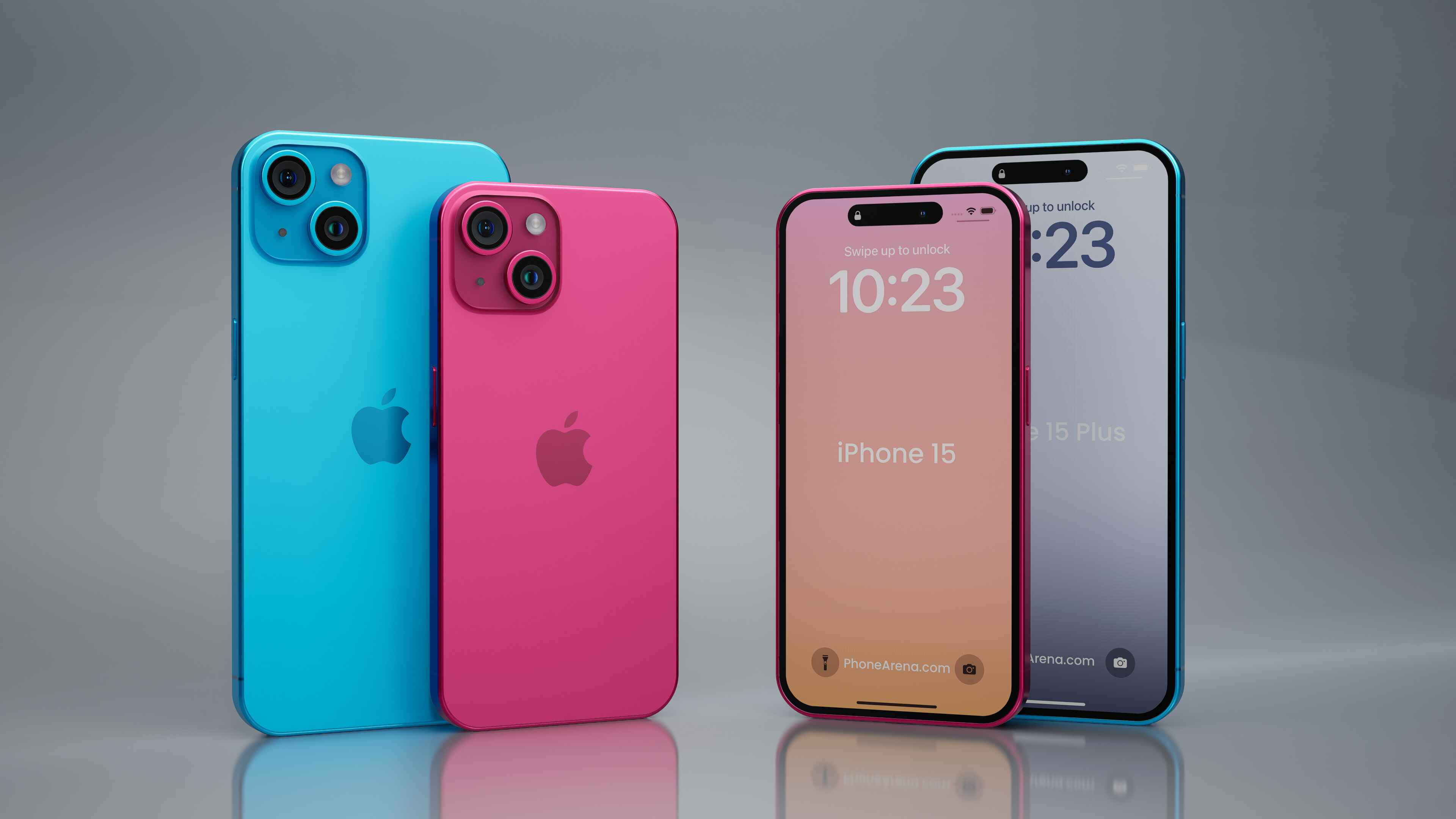 iPhone 15 ve iPhone 15 Plus, Dinamik Ada'yı alır.  - İşte beklenen tüm iPhone 15 tasarım değişiklikleri görselleştirildi