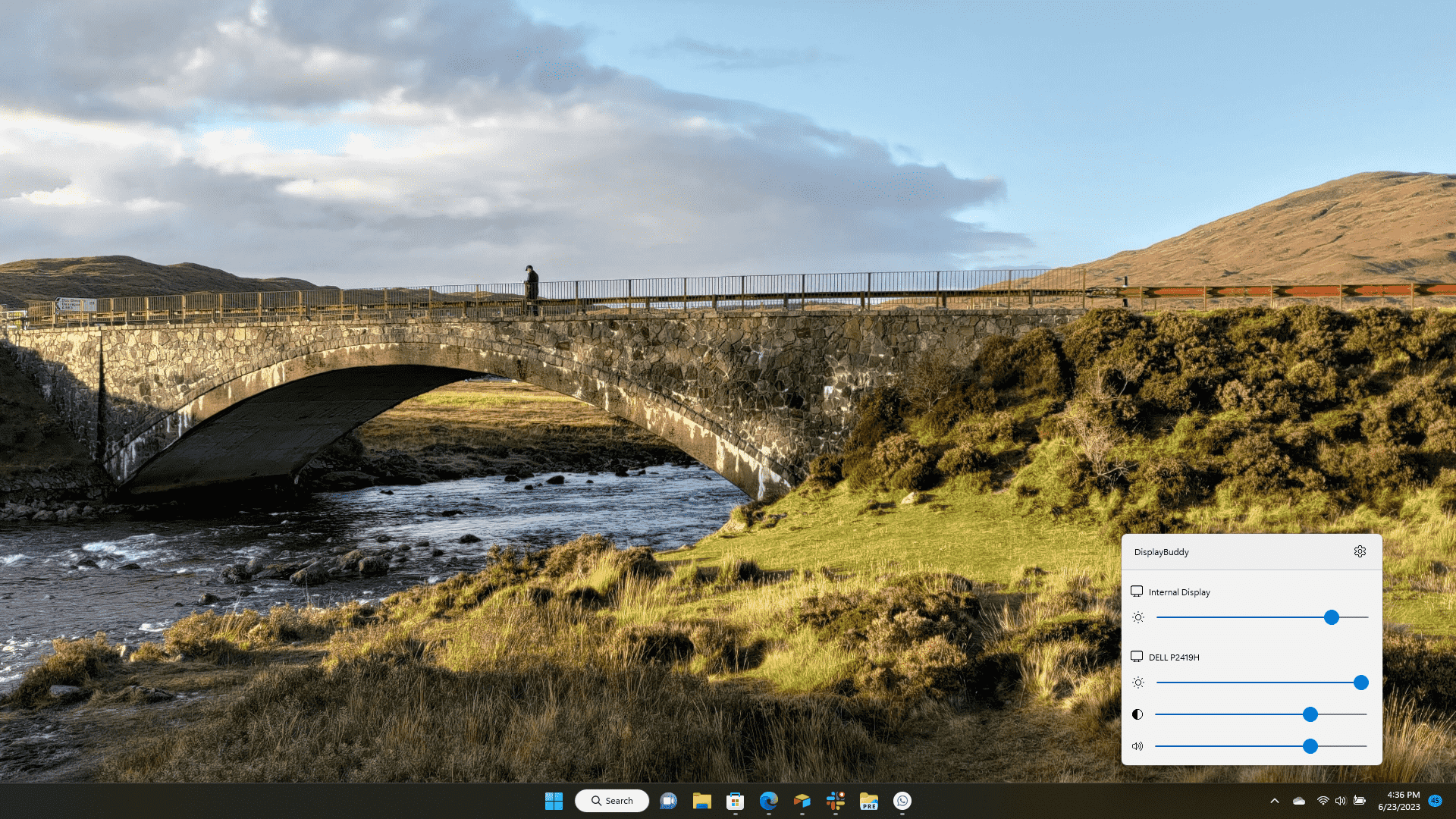 Windows 11'de DisplayBuddy