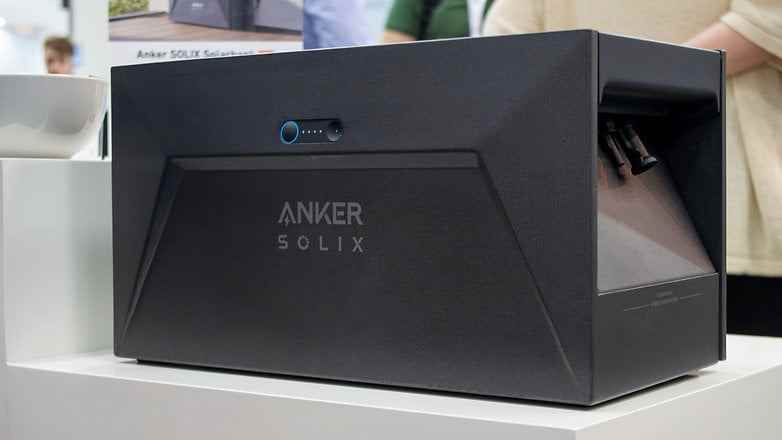 Intersolar'da Anker Solix solar bench