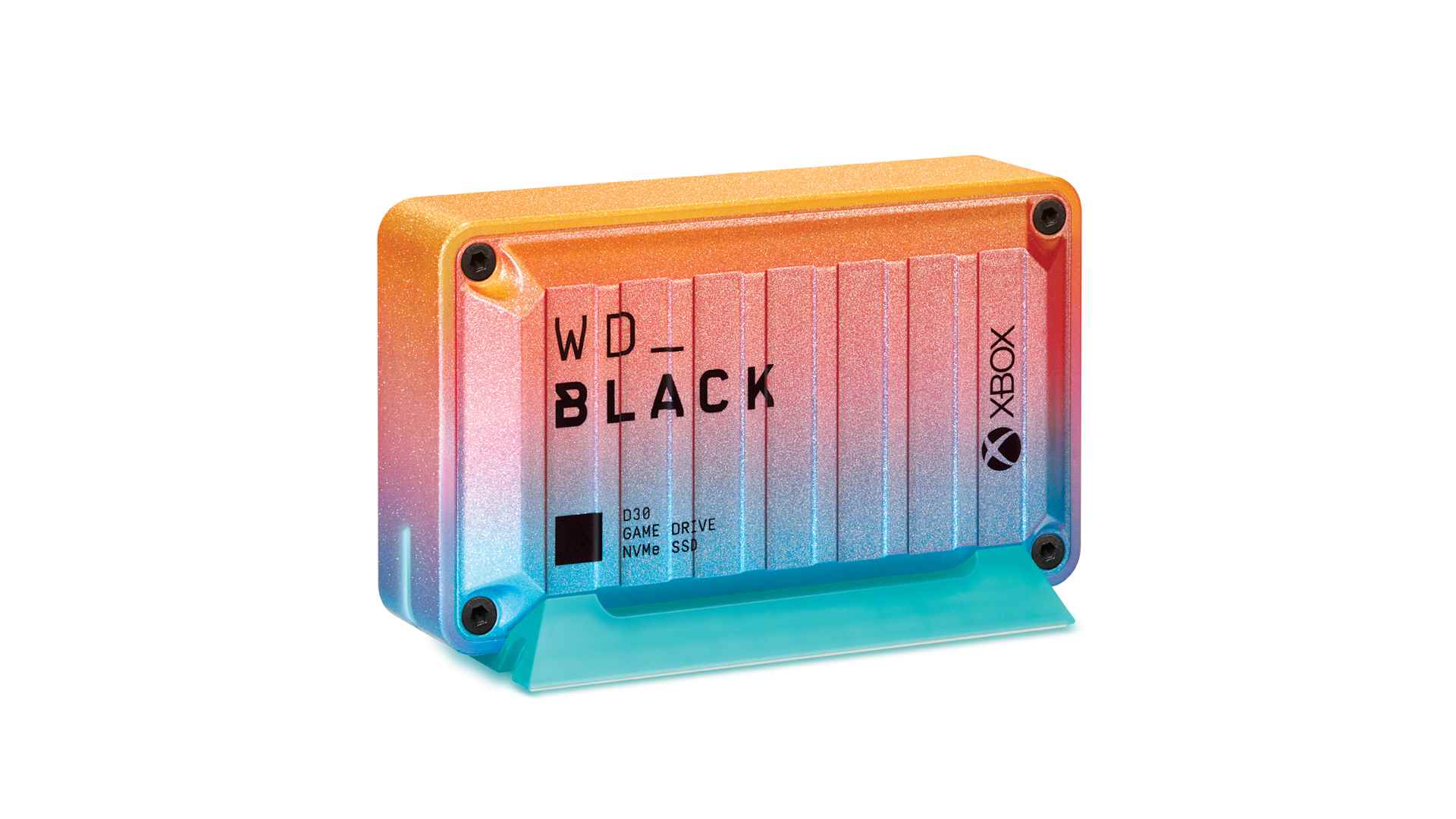 WD_Black D30 Game Drive, ışıltılı Xbox 2023 için Tasarlanmış koleksiyonunda