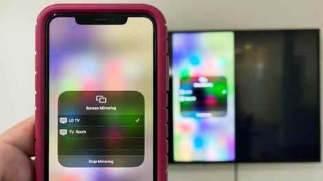 iPhone'dan televizyona ekran yansıtma