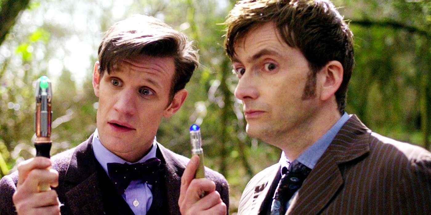 Matt Smith David Tennant'ın canlandırdığı Doktorlar, Doctor Who'da karşı karşıya geliyor