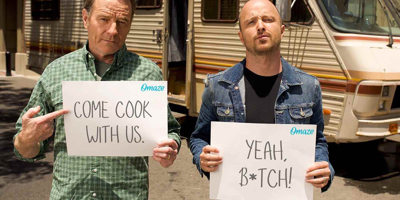 Bryan Cranston Aaron Paul Omaze