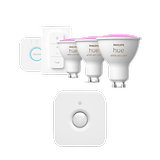 Philips Hue Beyaz ve Renkli Ambiyans GU10 Başlangıç ​​Kiti