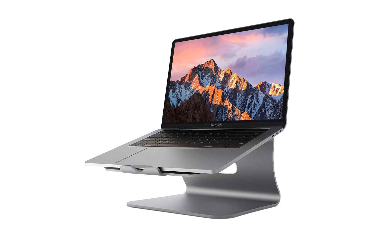 MacBook için en iyi okula dönüş aksesuarları: Beyaz bir arka plana karşı Bestand Alüminyum Soğutma Standı