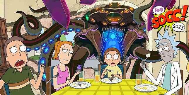 Rick & Morty 5. sezon için anahtar görsel.