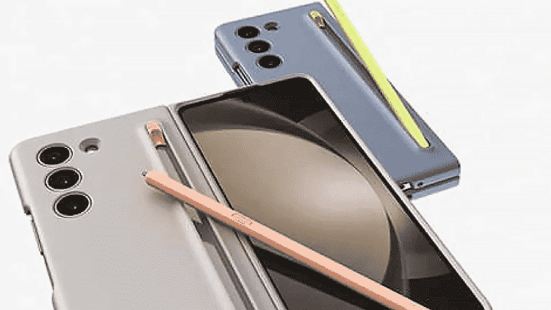 Samsung Galaxy Z Fold 5 kılıf ve S Pen ile birlikte