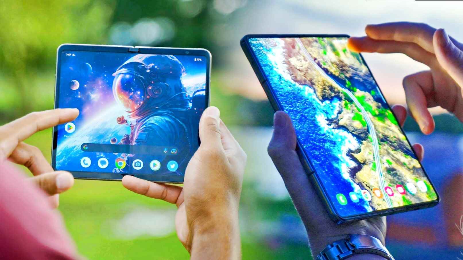 Piksel mi Galaksi mi?  Peki ya OnePlus?  - Galaxy Z Fold 5: Samsung'un en büyük zayıflığı, Fold'un en büyük gücü mü?